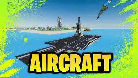Simple Sandbox 2 AIRCRAFT Carrier Showcase