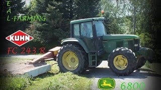 Agriculture Real | Fienagione 2016 | John Deere 6800 & Kuhn FC 243 R |