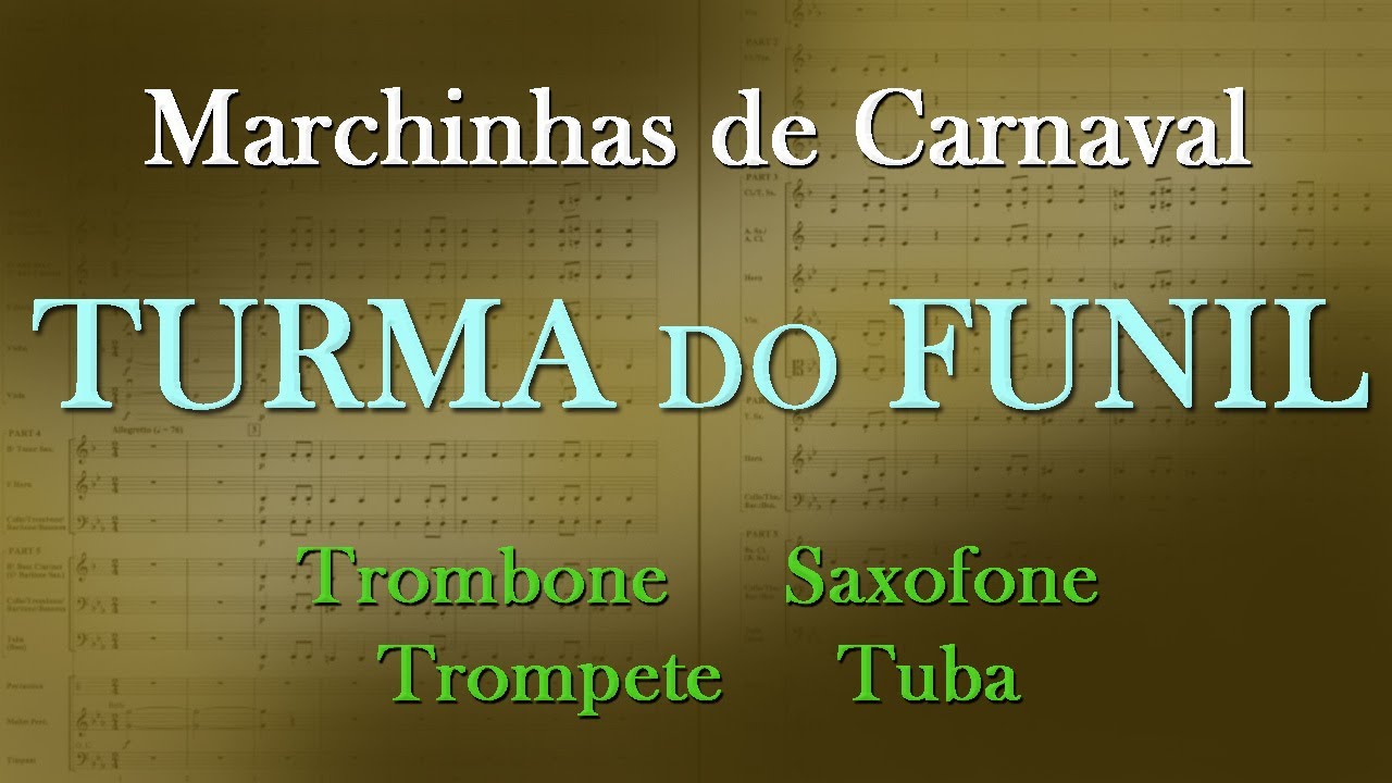 TURMA DO FUNIL Marchinha de Carnaval - YouTube