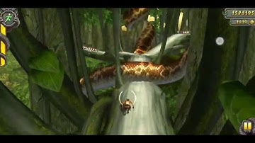 RUN 10000 METERS TEMPLE RUN 2 LOST JUNGLE MAP GAMEPLAY