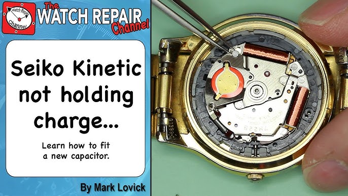 How to change Rechargeable battery on Seiko Solar cal. V157 | TrendWatchLab  | Seiko Solar Watch - YouTube