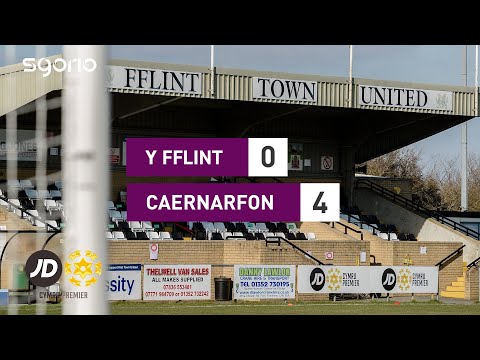 Flint Caernarfon Goals And Highlights