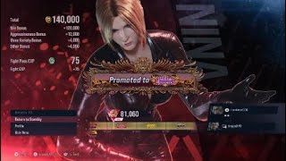 Tekken 8 Nina's Deadly Rank Session 8