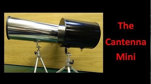 Wifi Cantenna Mini 2.4GHz