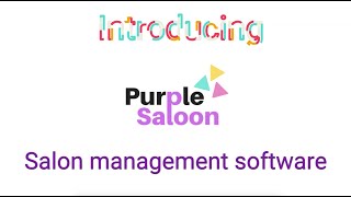 Purple Saloon Salon Management Software