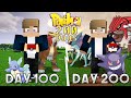 I Spent 200 DAYS In Minecraft Pixelmon! This Is What Happened...