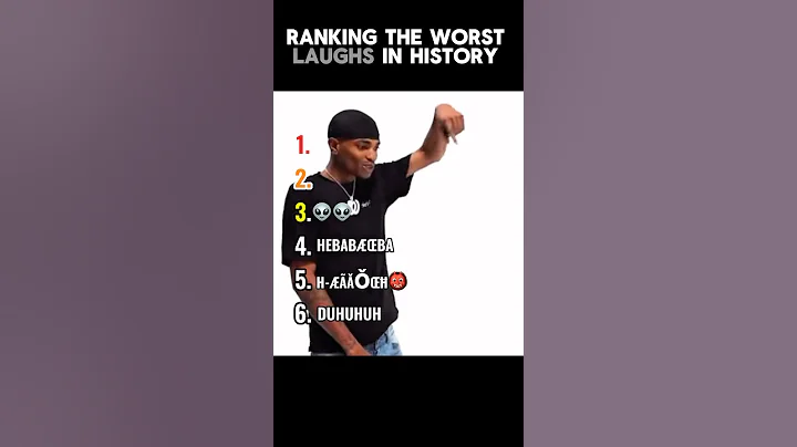 Ranking the worst laughs in history.