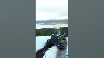 Powerful Technology: John Deere Forwarder in Norwegian Forests