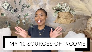 My 10 Sources of Income! Entrepreneur and Passive Income!