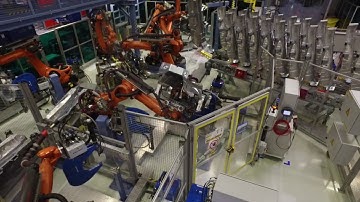 RIVSET® Automation – Self-pierce riveting in the Audi Q7 Production at Bratislava (English)