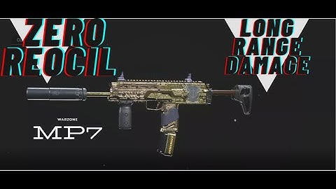 Warzone MP7 Class No RECOIL & LONG RANGE DAMAGE.