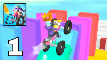 Scribble Rider Gameplay Walkthrough || Level 1-16 || Part 1 || {Android} By Voodoo