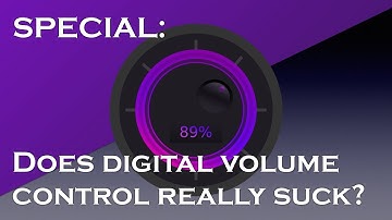 Does digital volume control really suck?