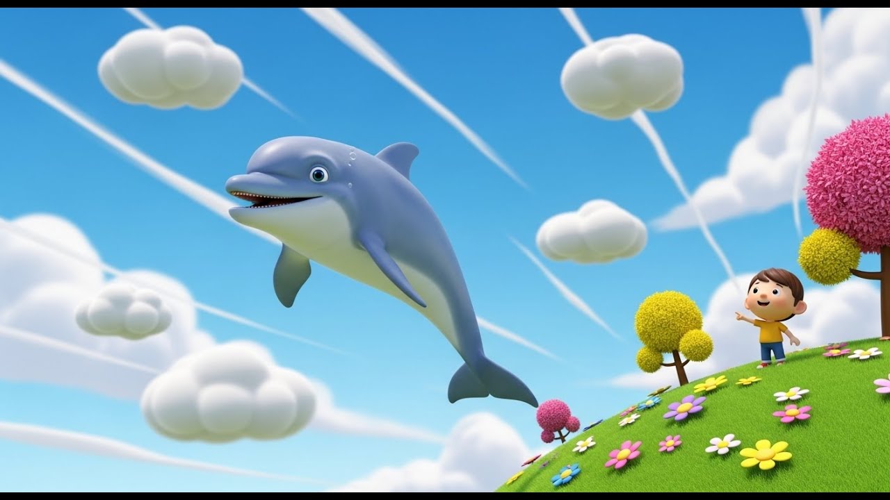 El Delfín que Rebotaba en las Nubes | Mejores Rimas Infantiles y ...