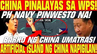 🔴PH NAVY WARSHIP PINUWESTO NA SA ESCODA SHOAL❗40 BARKO NG CHINA WALANG NAGAWA BGILANG NAGLAHO❗