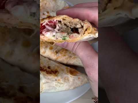 Конвертики из лаваша