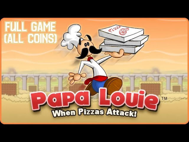 Papa Louie - When Pizzas Attack - Papa Louie Games