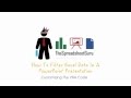 How To Filter Excel Data In PowerPoint - VBA Code Setup Tips