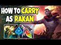 Challenger support shows you how to carry as rakan  rakan support  1324 league of legends