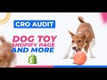 Dog Toy Shopify Page and More Landing Page Audits