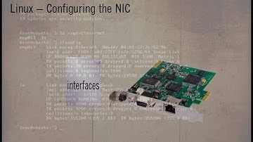 Linux   configuring the NIC
