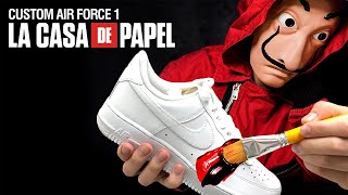 nike la casa de papel