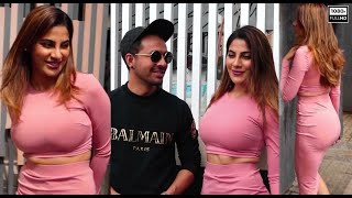 HOT 🔥 Nikki Tamboli &amp; Tony Kakkar spotted outside to promote New song Number Likh