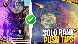 Best Rank Push Trick In Safe Zone | Solo Rank Push Tips And Trik | How To Push Grandmaster Free Fire