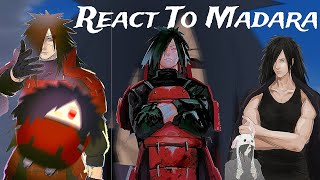 Anime Character React To Madara In Their universes// Madara// All parts