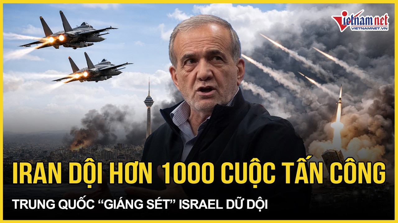 Trung Đông 4/3: Iran dội hơn 1000 cuộc tấn công “xoáy nghẹt”, Trung Quốc nhanh chóng dập lửa Israel