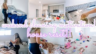 NEW✨ Home Reset! || Weekend cleaning motivation || 2 days of cleaning