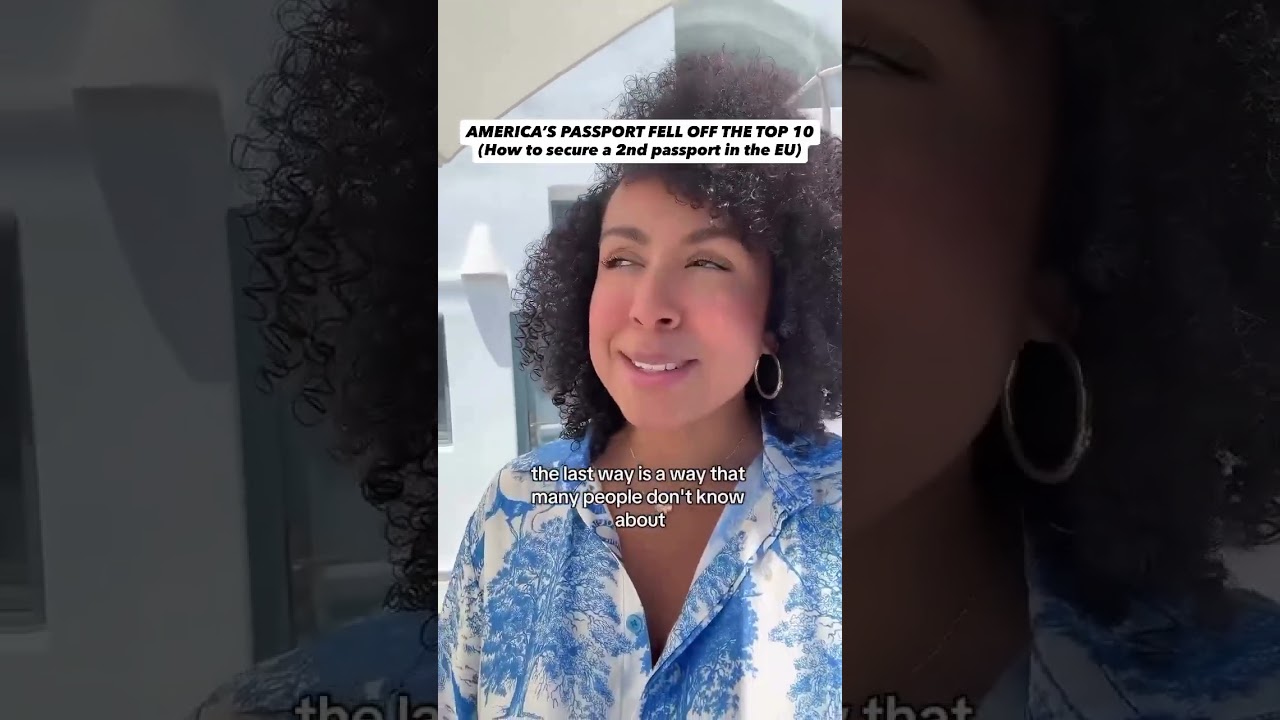 The U.S. passport fell off the top 10 most powerful passports!