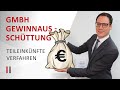 Gewinnausschüttung aus einer GmbH: Kapitalertragsteuer vs. Teileinkünfteverfahren | Christoph Juhn