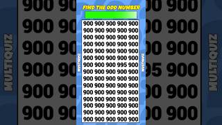 Find The Odd One Outnumbers Edition best Quiz  quizviral quiz dailyquiz
