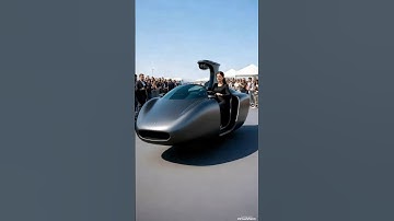 Geen wielen. Hij vloog. #automobiel #toekomsttechnologie #fantasie #toekomsttechnologie #toekomst...