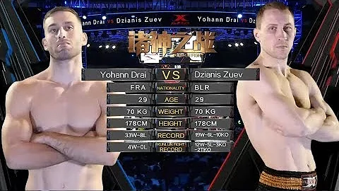 Yohann Drai Fairtex VS Dzianis Zuev