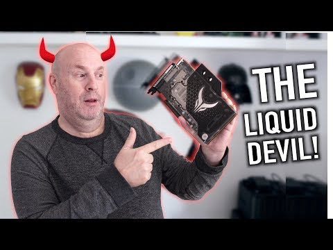 Powercolor RX 5700 XT Liquid Devil Evil Unboxing