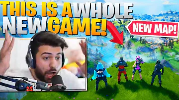 Fortnite Is Now A NEW Game! First Win + Battlepass Reaction! (Fortnite Chapter 2 Gameplay)