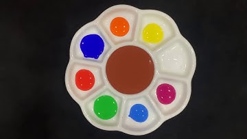 How to Create New Colors Using Yellow, Red, Blue Colors | Making 8 Colors | Colors Palette Ideas