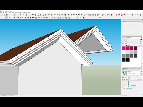 Roof Gutter Sketchup