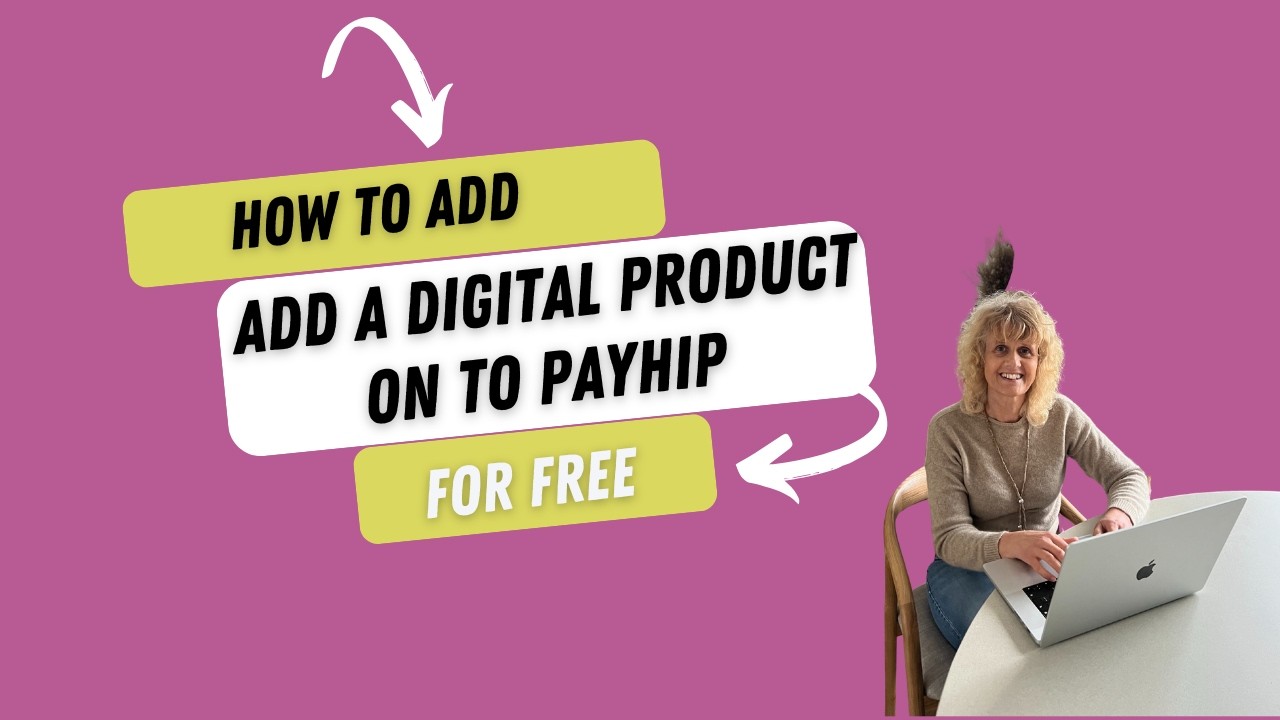 How To Add A Digital Product on to Payhip for Free - YouTube