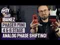 Ibanez PHMini Phaser Mini -  Pedalboard Friendly 4 & 6 Stage Analog Phase Shifting!