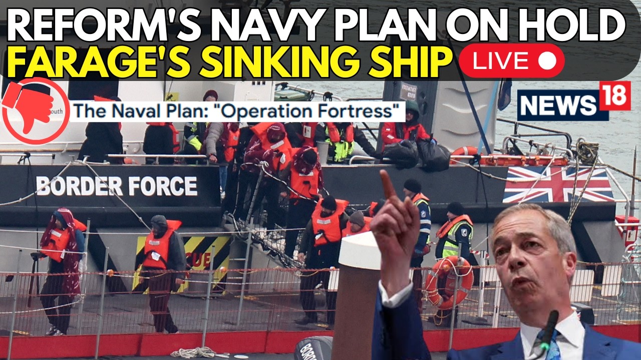 LIVE: Nigel Farage Unveils ‘Operation Fortress’ To Stop Channel Migrant Crossings | Zia Yusuf