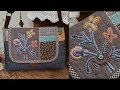 프랑스자수 퀼트가방 만들기 │ Embroidery Patchwork Quilted Bag │ How To  Make DIY Crafts Tutorial