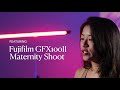Fujifilm gfx100ii maternity studio shoot fujigirl 17