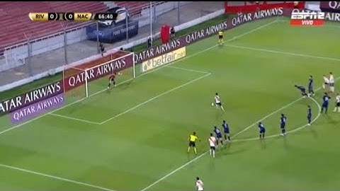 GOL de MONTIEL a NACIONAL | RIVER 1 - 0 NACIONAL