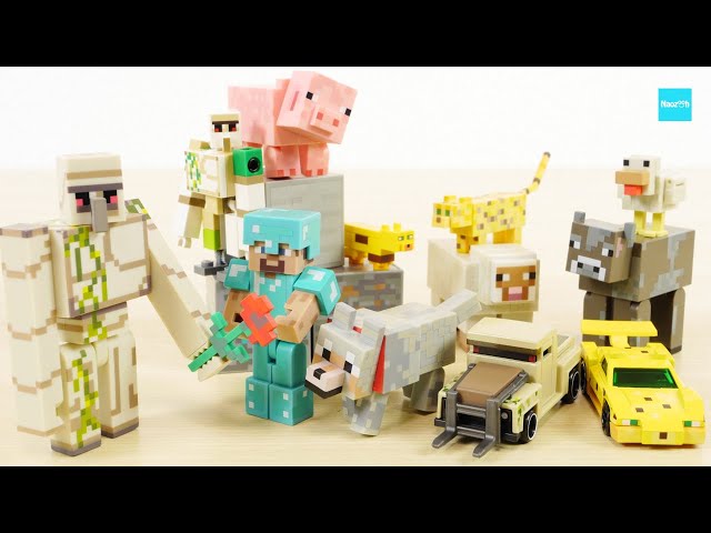 Minecraft Animal Set Action Figure Iron Golem Hotweel