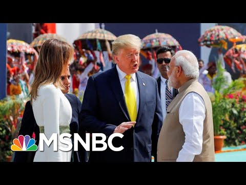 President Donald Trump Makes First Visit To India As President | Morning Joe | MSNBC