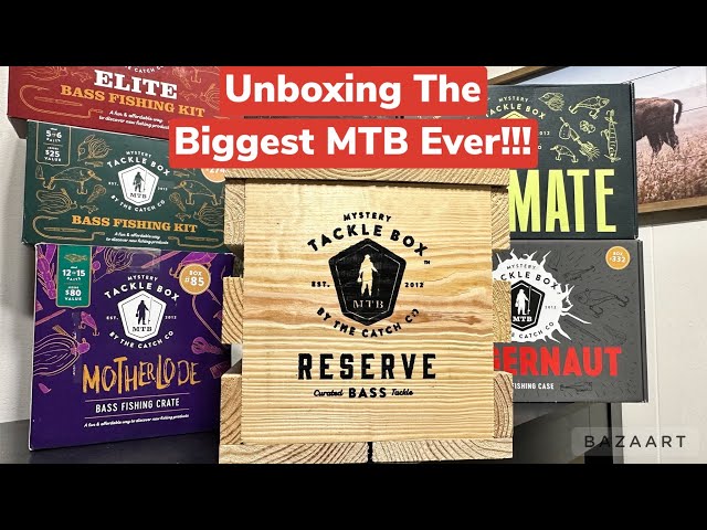 Unboxing World's MOST Expensive Fishing MYSTERY BOX! (MTB Reserve