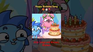 Happy Birthday Song 🎂🎈🥳 Kids Songs and Nursery Rhymes #shorts #muffinsocks #babyzoo